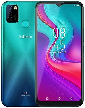Смартфон Infinix Hot 10 Lite Green 2/32 ГБ 6,6" HD 5000 мА/год + чохол +пленка