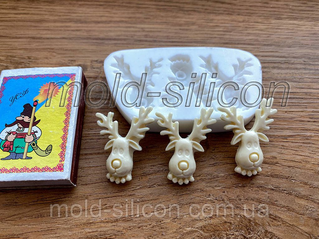 Силиконовый Молд "Рождественский Олень 4" — Купить Недорого на Bigl.ua ...