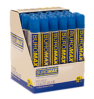Клей канцелярський 50 г Buromax, BM.4802 з мембраною
