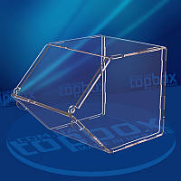Прозрачная коробка из акрила 120x150x150 мм, объем 2,4 л.