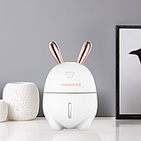 Зволожувач повітря з нічником Rabbit Humidifier 3900 кролик, білий, фото 4