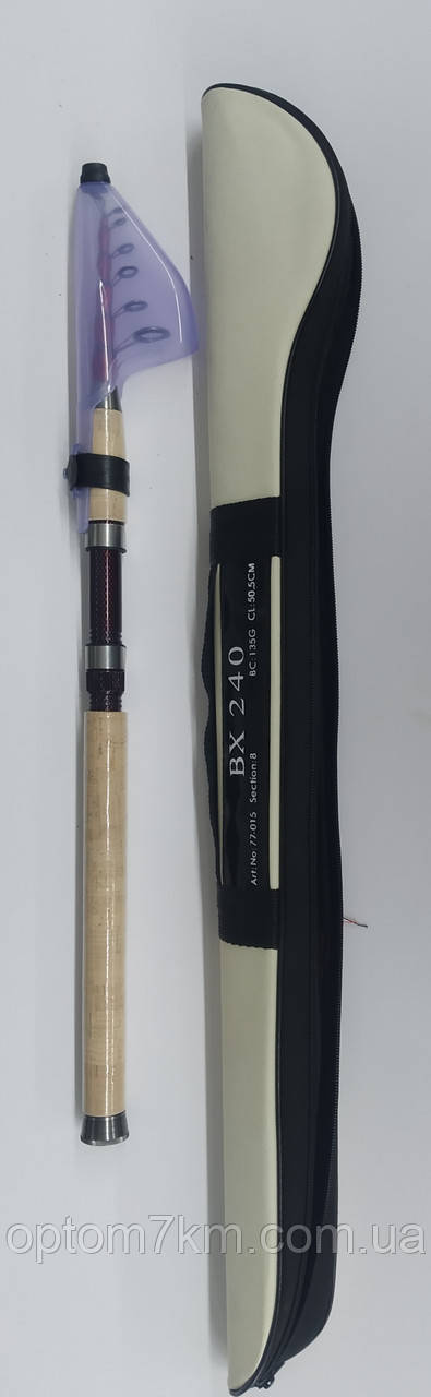 Спінінг телескоп BX-270 тест 5-25g
