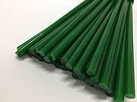 (10шт)Клеєві палички GSC-07-25-Green-05(25см)(термоклей)