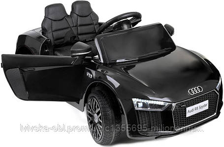 Дитячий електромобіль AUDI HL-1818 чорний, фото 2