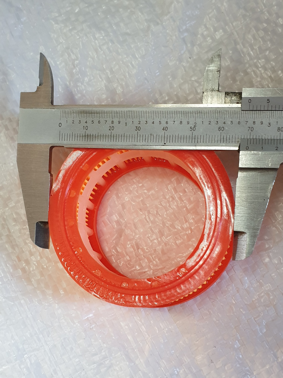 Повітряний фільтр папір круглий 69 мм×50 мм бензопила 4500/5200/5800 Китай, фото 1