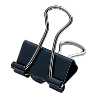 Біндер 19мм Buromax BM.5305 чорний