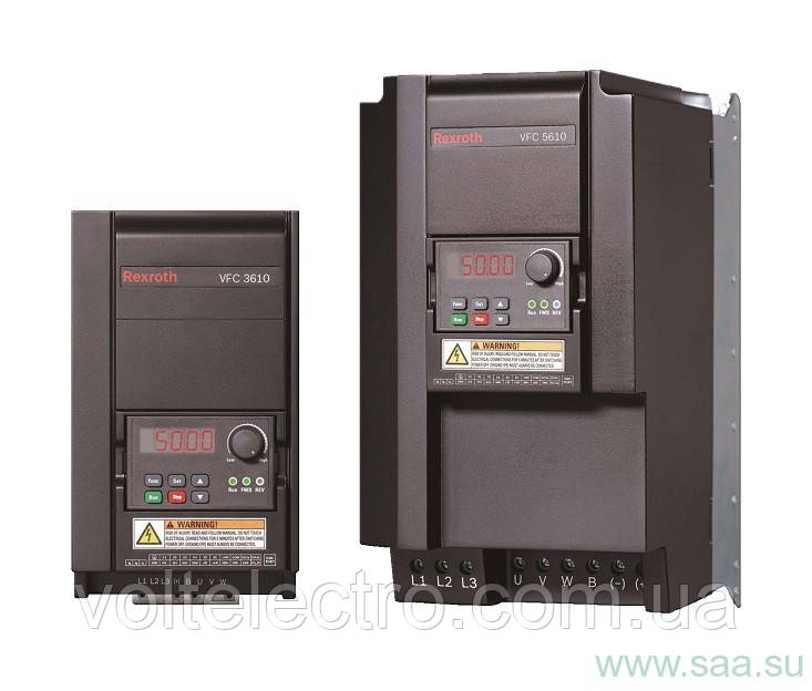 Преобразователь частоты VFC 5610 Bosch Rexroth 30 kW, 3 AC 380 - 480 V, 50/60 Hz, 60,8 A R912005967 - фото 4 - id-p517350166