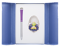 Набор подарочный Langres Fairy Tale (ручка шариковая + крючок для сумки), цвет: фиолетовый