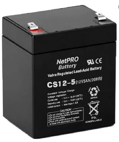 Акумулятор 5 Аг 12 В AGM NetPRO CS12-5 Гелевий тип