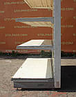 Торговий стелаж односторонній (пристінний) "Тогометал" 210х125 см., другий сорт, на 6 полиць, Б/у, фото 8
