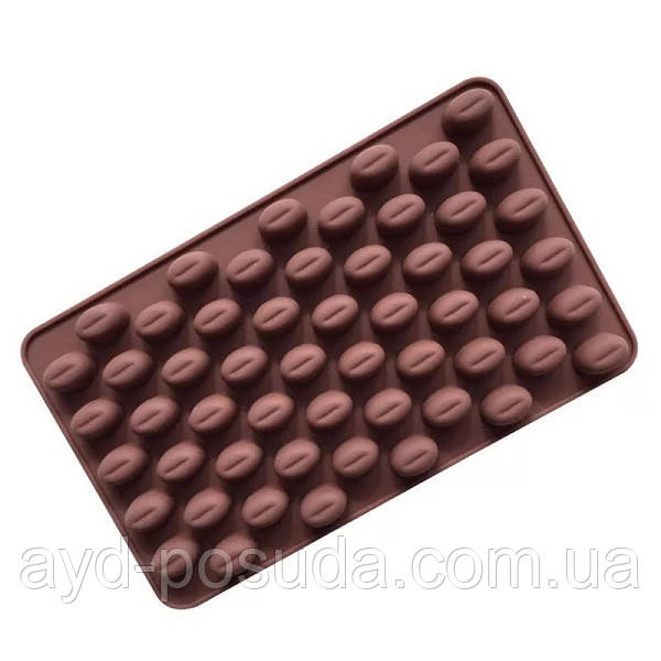 Силіконова форма для цукерок "Кавові зерна міні "арт. 870-234101