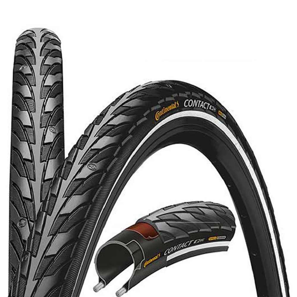 Покришка Continental Contact 28" / 700 X 42C 28 X 1.60 чорна, нескладана, світловідбивна (AS)