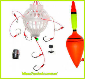 Готовий монтаж для лову товстолоба