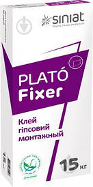 Клей для гіпсокартону PLATO Fixer, 15 кг