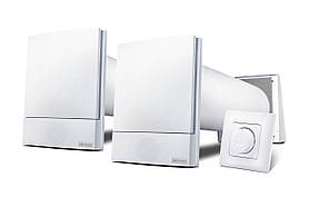 Комплект 2 Ventoxx Harmony з управлінням Twist і зовнішніми кришками, повітропровід 0,5 м