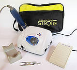 Фрезер для манікюру і педикюру Strong 210 ( 64 вт , 35000 оборотів), фото 5