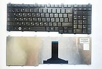 Клавиатура для ноутбуков Toshiba Satellite (A500, L350, L500, L550, P200, P300, P500) черная глянцевая RU/US