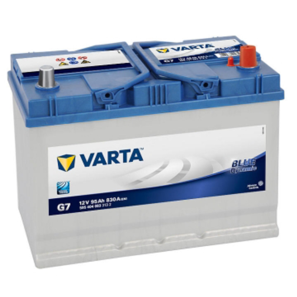 Аккумулятор Varta Blue Asia G7 95Ah 830A R - фото 1 - id-p1454180799