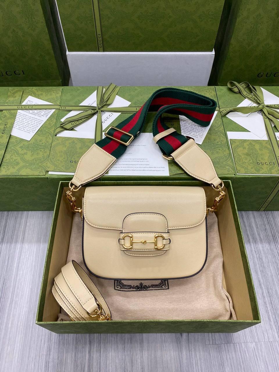 Мінісумка бежева