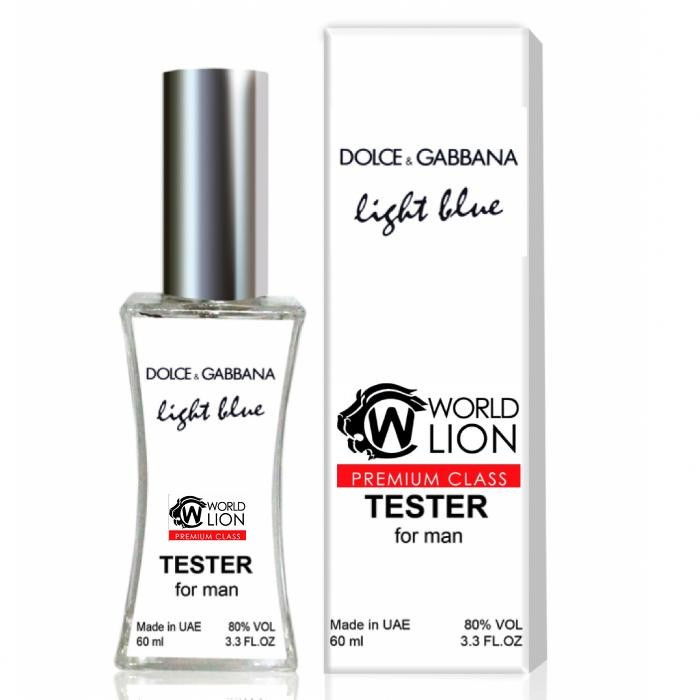 Тестер Premium Class Dolce&Gabbana Light Blue чоловічий, 60 мл