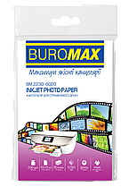 Фотопапір глянцевий 10 х15 см 20 аркушів 230 гм2 BM.2230-6020 Buromax