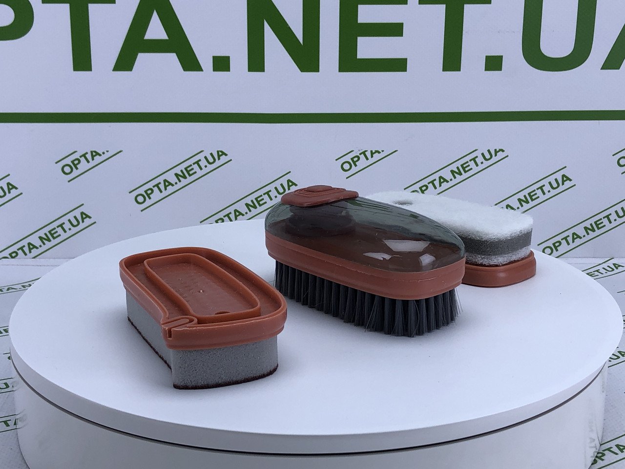 Універсальна чистяча щітка Hudraulic Cleaning Brush 3 in 1 для миття посуду і поверхонь, фото 1