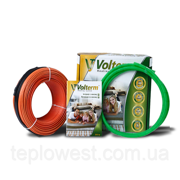 Нагрівальний кабель Volterm 18,5 — 23 м2 3300 Вт 185 м HR18 3300