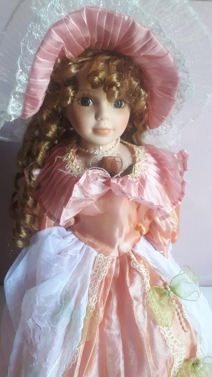 Фарфоровая кукла, сувенирная, коллекционная 40 см " Мария " - фото 2 - id-p515209200