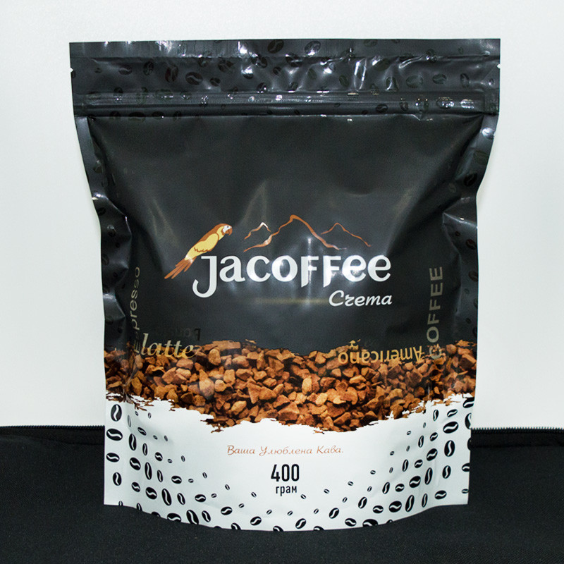Кава розчинна Jacoffee Crema, 400 g, фото 1