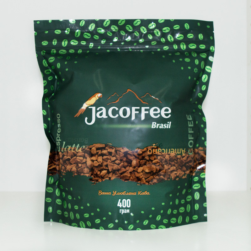 Кава розчинна Jacoffee Brazil, 400 g