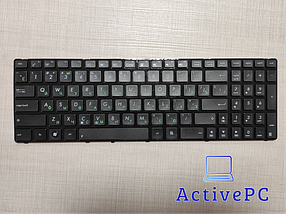 Клавіатура для ноутбука ASUS (K50, К51, K60, K61, K70, F52, P50, X5), rus, black