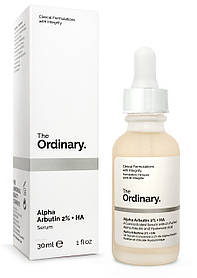 Концентрована сироватка з альфа-арбутином і гіалуронової кислотою The Ordinary, Alpha Arbutus 2%+HA, 30 мл.