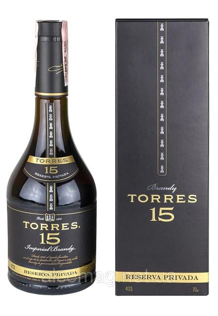 Torres 15 0.7. Бренди Торрес 15. Торес бренди 15 лет. Бренди Miguel Torres 15 0.7. Испанский бренди Торрес.