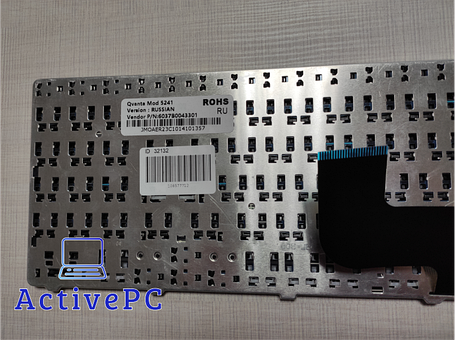 Клавіатура для ноутбука ACER 5516, 5517, 5532, 5534, 5732, 5732Z, EM: E525, E625, E735 rus, black, фото 3