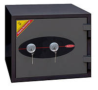 Огнестойкий сейф Diplomat 119 TR2KK Black, 60 мин огнестойкости 360х412х363