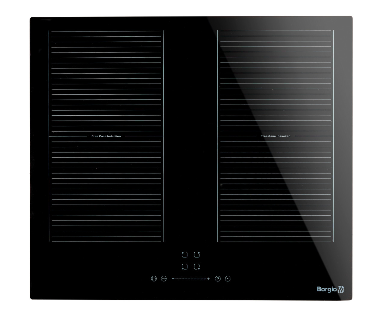 Варочна поверхня електрична індукційна Borgio IC 622 FLX SL Black