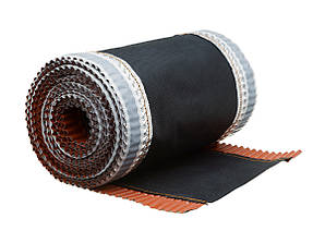 Конькова вентиляційна стрічка ALENOR, 240 мм х 5 м (теракотова фольга)