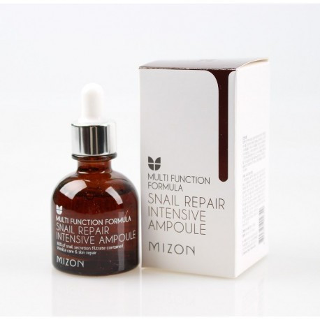 Сироватка для обличчя Mizon з екстрактом слизу равлики Snail Repair Intensive Ampoule