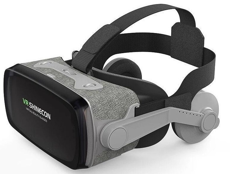 Окуляри віртуальної реальності для телефону Shinecon VR SC-G07E сірі