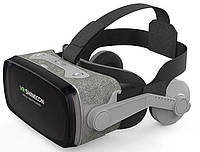 Очки виртуальной реальности для телефона Shinecon VR SC-G07E серые