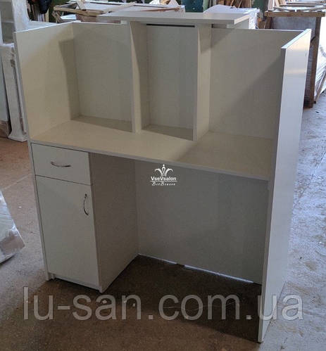 Купить Белая кассовая стойка ресепшн Модель V622, цена 8120 ₴ — Prom.ua ...
