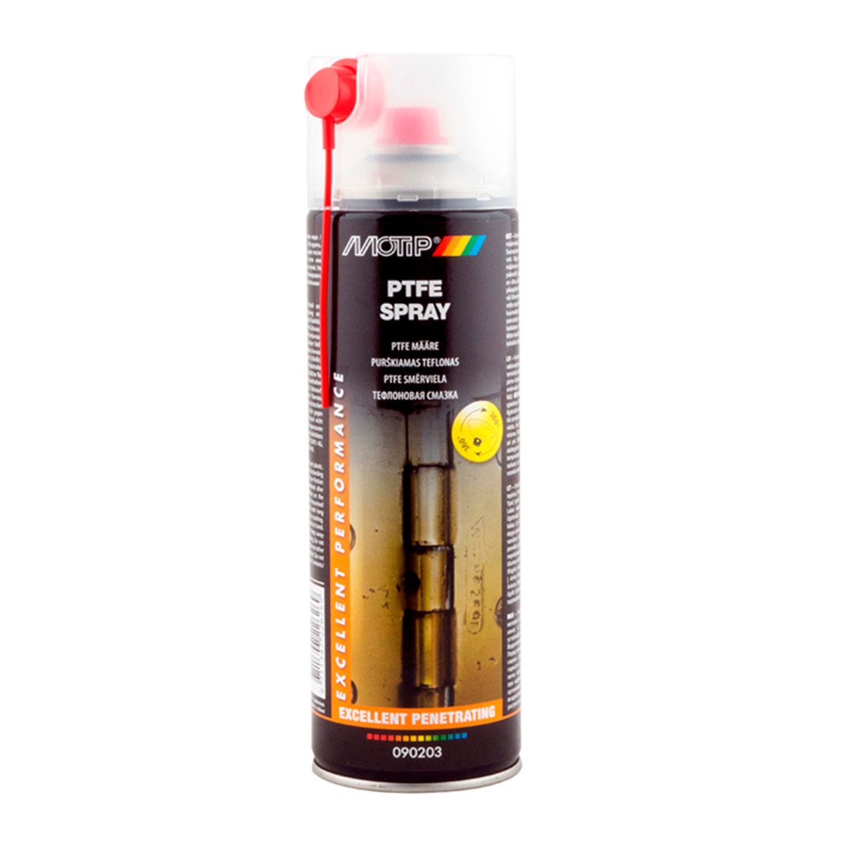 Тефлонова мастило "PTFE spray" Motip 500 мл, фото 1
