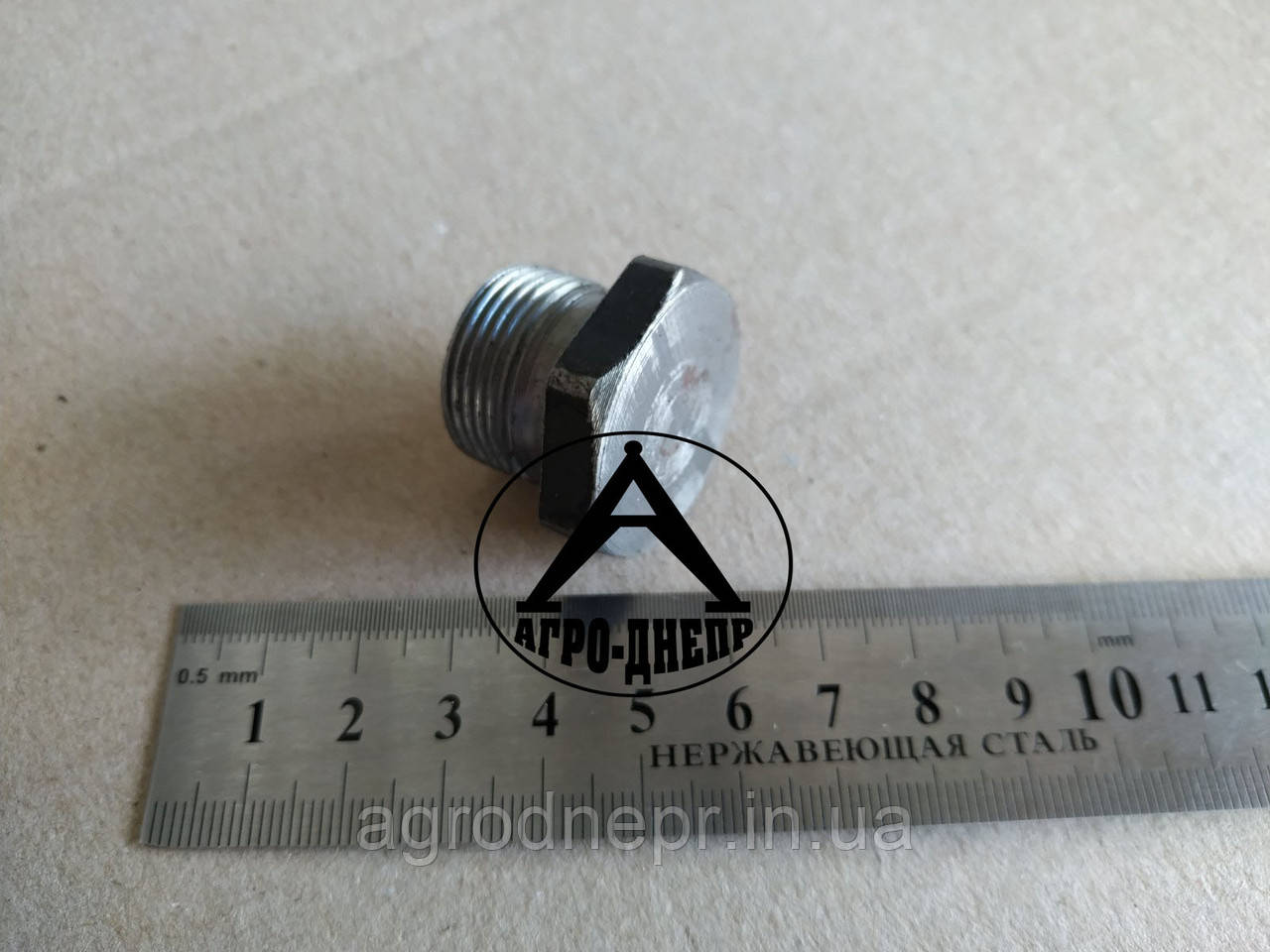 M24*1,5 c/o Заглушка гідросистеми зовнішній шестиграник, фото 1