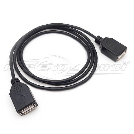 Кабель подовжувач USB-живлення (мама-мама), фото 3