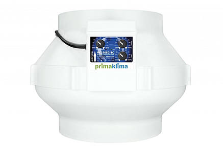 Вентилятор з температурним контролером Prima Klima PK250EC-TC Temperature Controlled 1450 m³/h, фото 3