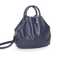 Жіноча шкіряна сумочка 31 синя