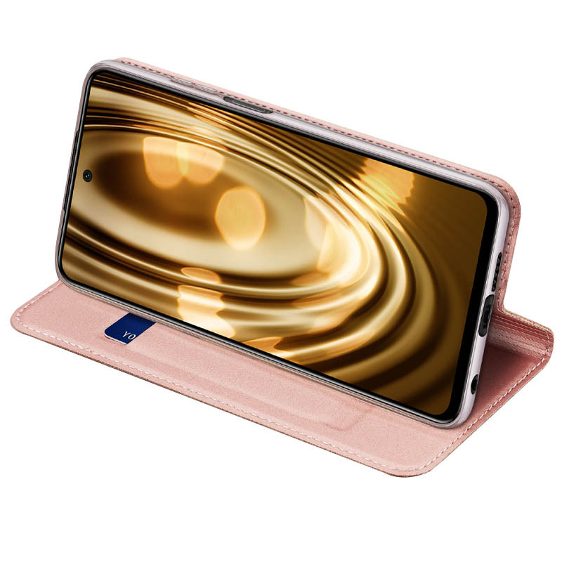 Чехол Dux Ducis с визитницей Xiaomi Redmi Note 9 / Redmi 10X Rose Gold Фотографія №3 Чехол Dux Ducis с визитницей Xiaomi Redmi Note 9 / Redmi 10X Rose Gold на малюнкі №3