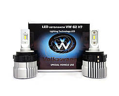Світлодіодні автолампи LED Volkswagen G2 цоколь H7 CSP 10000Лм 40Вт 12В Canbus