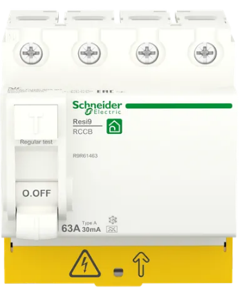 Выключатель дифференциального тока (УЗО) 63А 4P 30мА тип A Resi9 Schneider Electric - фото 10 - id-p1454298249