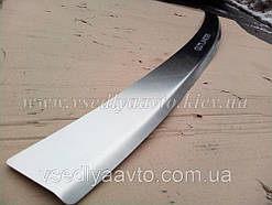 Накладка на бампер з загином Mitsubishi OUTLANDER/XL II з 2006-2012 рр ..
